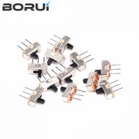 20Pcs/LOT SS12D00 Interruptor on-off mini Slide Switch 3pin 1P2T 2 Position High quality toggle switch Handle length:3MM/4MM/5MM