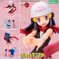 ของแท้ Figure Kotobukiya Artfx J จากการ์ตูนเรื่อง Pokemon Pocket monsters โปเกมอน พ็อกเก็ตมอนสเตอร์ Dawn Hikari With Piplup Pochama ดอว์น ฮิคาริ และ ปิ๊ปลัป พิพลัพ พจจามะ โพจจามะ 1/8 งานแท้ ฟิกเกอร์ อานิเมะ Original imported from Japan Animation Genuine