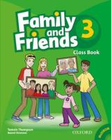 Bundanjai (หนังสือ) Family and Friends 3 Class Book Multi ROM (P)