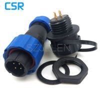 SD16   6 Pin Outdoor Waterproof Connector Connector Plugs And Socket  Electric Cars Motorcycle Power Panel Mount Connector 6-Pin Power Points  Switche