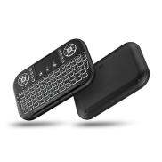 A8 Bàn phím Bluetooth Mini 2.4G chế độ kép 7 màu sắc đèn nền cầm tay