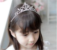 Baby Hairband Kid Bridal Rhinestone Accessiories Prom Headwear