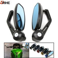 7/8"22MM Motorcycle Mirror CNC Aluninum Handlebar Rearview Side Mirrors For Kawasaki Z125 pro Z650 Z750 Z800 Z900 Z1000 ER6N ER6 Mirrors