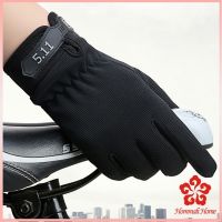 ถุงมือมอเตอร์ไซค์ ถุงมือปีนเขาผู้ชาย รุ่น 5.11 ไบค์เกอร์ ถุงมือฟิตเนส Non-slip gloves