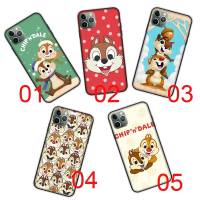 DB-247 Chip and Dale Black ซิลิโคน เคสโทรศัพท์ ปก หรับ Samsung Galaxy Note S10 Ultra S20 S10E 8 20 10 FE 9 Lite Plus