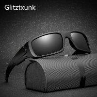 【CW】✕✲✹  Glitztxunk Polarized Sunglasses Men Brand Designer Driving Frame Glasses Male Goggle UV400 okular