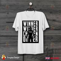 ผู้ชนะอาหารค่ำไก่ Pubg Cool ของขวัญ UNISEX เสื้อ T