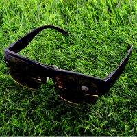 Wide Temples Eye Protection Sun Protection Brown Lenses Pilot Bifocal Reading Sunglasses +0.75 To +4 See Near and Far