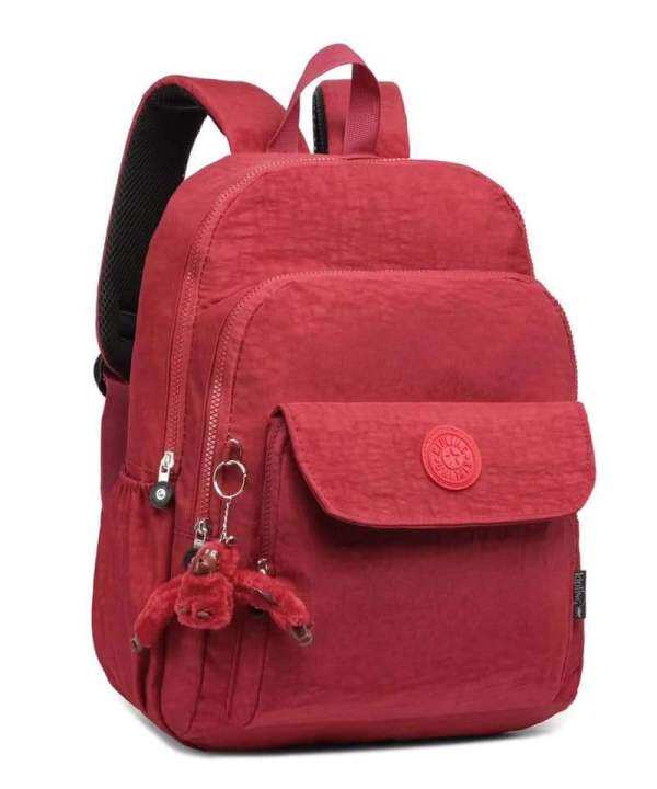 KIPLINGs High Quality Backpack with Flap Multiple Compartment BEST