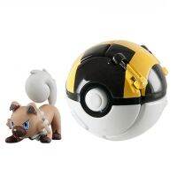 12 Styles Pokemon Elf Ball Anime Figure Pikachu Charmander Litten Rockruff Pokeball Pocket Monster Variant Toy Action Model Gift