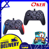 จอยเกมส์ จอยเกมคอมพิวเตอร์ OKER U-308 JOYSTICK GAMEPAD CONTROLLER รับประกัน 6 เดือน