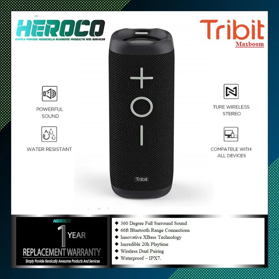 Tribit max hot sale boom