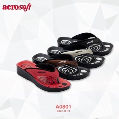（A So Cute） Osoft รุ่น Aerosoft 0801รองเท้าสุขภาพรองเท้าแตะแบบหนีบ