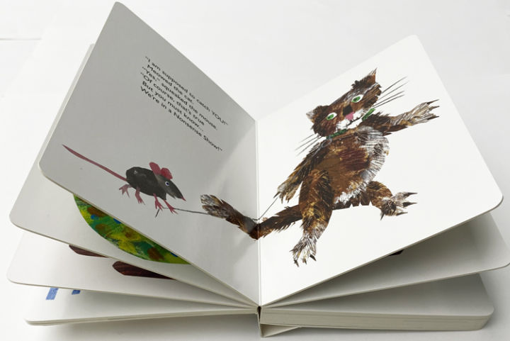 original-english-eric-carle-nonsense-show-theme-imagination-and-creativity-cant-tear-the-cardboard-book-enlightenment-cognitive-picture-book