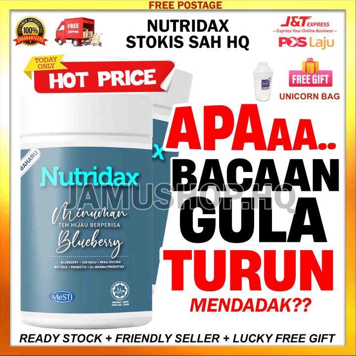 Ubat Diabetes Nutridax Original, Nutridax Minuman Kencing Manis ...