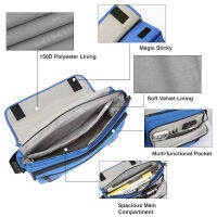 Mixi Fashion Men Crossbody Bag Messenger Casual Shoulder School Bags Black Blue Gray 12 14 Inch