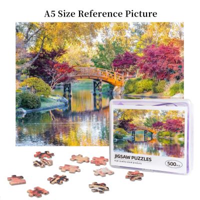 Midwest Botanical Garden Wooden Jigsaw Puzzle 500 Pieces Educational Toy Painting Art Decor Decompression toys 500pcs