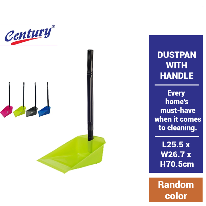 【CENTURY】Dustpan With Handle 1010H Lazada