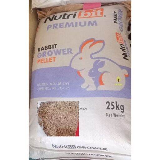 Nutribit Premium Rabbit Feeds 25kgs. Lazada PH