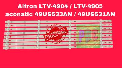 #หลอดเเบล็คไลท์ทีวี #ALTRON LTV-4904 LTV-4905 #Aconatic 49US533AN 49US531AN 4LED X 8 แถว #อะไหล่ทีวี #หลอดเเบล็คไลท์ทีวี #หลอดLED