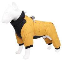 ฤดูหนาวเสื้อสุนัขสะท้อนแสงสาย Windproof สุนัข Snowsuit เสื้อสุนัข Jumpsuit Doggie ชุดลูกสุนัขสวมใส่ง่าย