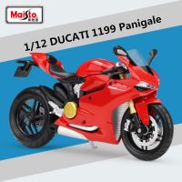 Maisto 1:12 DUCATI 1199 Panigale โมเดลแข่งรถจักรยานยนต์โลหะผสม Diecasts โลหะถนนรถจักรยานยนต์กีฬาของขวัญของเล่นเด็ก