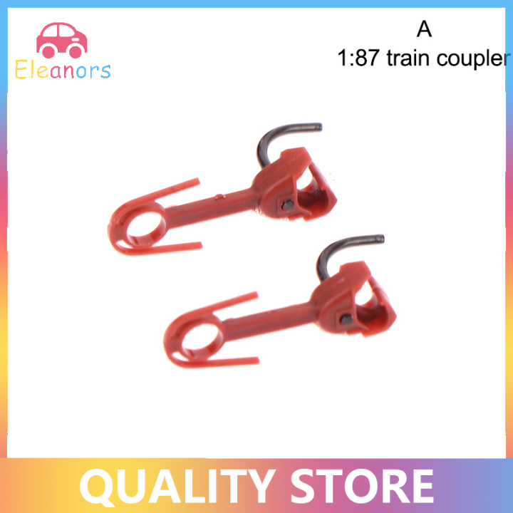 [Eleanor] 2Pcs HO 187 Scale Train Hook Universal Model Coupling For
