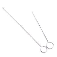 ；‘。、’ Sewing Loop Turner Hook For Turning Fabric Tubes Straps Belts Strips For Handmade DIY Sewing Tools Stainless Steel 1/2Pcs