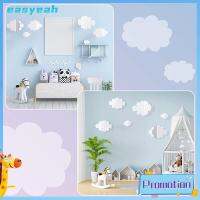 EASYEAH 16 Pcs 3D ระบบคลาวด์ การตกแต่ง3D ระบบคลาวด์ สีขาวขาว กระดาษสำหรับตกแต่ง ของตกแต่งเพดานแขวนประดับก้อนเมฆ ประณีตประณีตประณีต เมฆแขวนสีขาวสำหรับตกแต่งปาร์ตี้เมฆเพดาน ปาร์ตี้งานปาร์ตี้