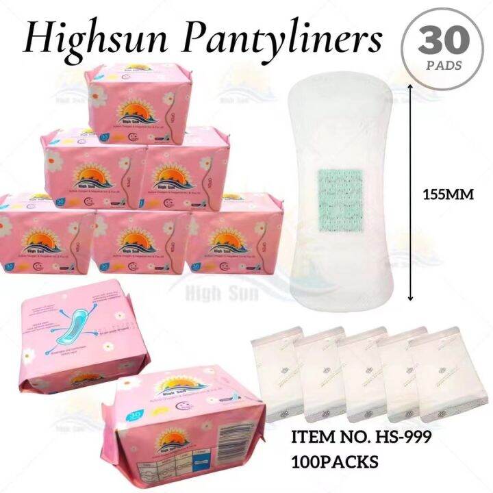High Sun Anion Panty Liner Active Oxygen & Negative ION & FARIR ( PER