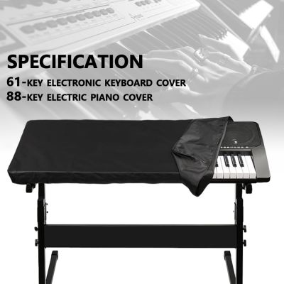 ‘【；】 Electronic Piano Covers Waterproof Dustproof Electronic Digital Piano Keyboard Cover Foldable 61/88 Key Keyboard Storage Bag