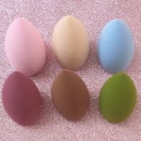 6 pcs Makeup Sponge Set Blender Sponge For Liquid Cream And Powder Multi-colored Makeup Sponges Wet And Dry Dual-use