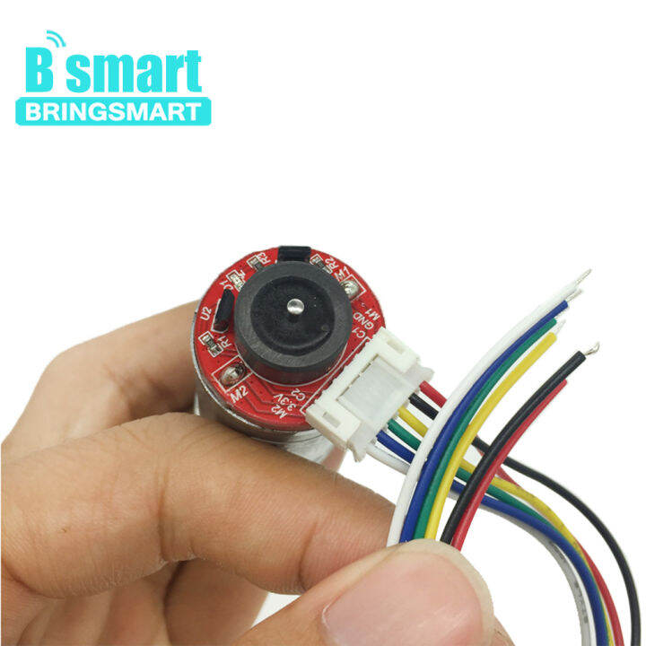 cod-chexiuhua-bringsmart-jga25-371มอเตอร์เกียร์12v-ย้อนกลับได้พร้อมดิสก์การเข้ารหัสแรงบิดสูงเพลายาว10มม-3มม-สำหรับรถ-diy