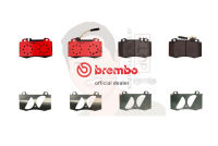 P50 041C ผ้าเบรก-F-แท้ BREMBO รุ่น Ceramic : BENZ SL-Class (R230) 280 300 350 500 01-12 / BENZ ML-Class (W163) 98-05 การันตีคุณภาพมาตรฐานโดย " เครอป อะไหล่ยนต์"