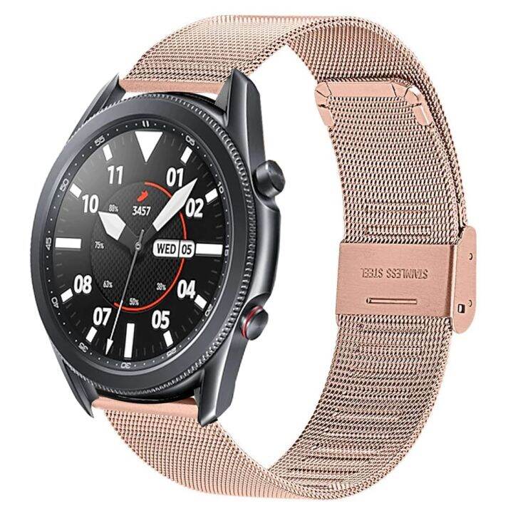 a-decent035-สำหรับ-huawei-watch-3-gt2-gt3-pro-สร้อยข้อมือโลหะสแตนเลสสายรัดข้อมือนาฬิกาวงสำหรับ-huawei-watch-gt3-42มิลลิเมตร46มิลลิเมตรสายรัดข้อมือ