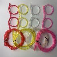 OKDEALS หลอดฟางปลอมแบบขำขันสำหรับอาหารเกรดทรงกลมเพิ่มความยาวสร้างแบบจำลอง