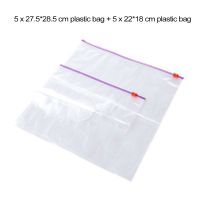 10pcs Kitchen Accessories Large/small Food Heating Fresh Storage Bag Reusable Seald Zipper Type Freezing