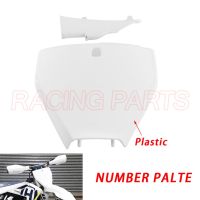 Motorcycle Plastic Front Number Plate For Husqvarna FC250 FC350 FC450 2016 2017 2018 FX350 FX450 TC125 TC250 TX300 FS450 17 18