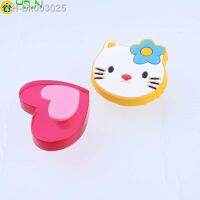 ◆ Red Pink Love Heart Drawer Shoe Cabinet Knobs Pull Soft Plasticwhite Blue Cat Children Room Safety Furniture Handles Kids Knobs