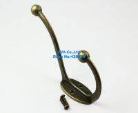 ☽▪❇ 10 Pieces Wall Hook Hat Coat Robe Hooks / Antique Brass 22x45x73mm