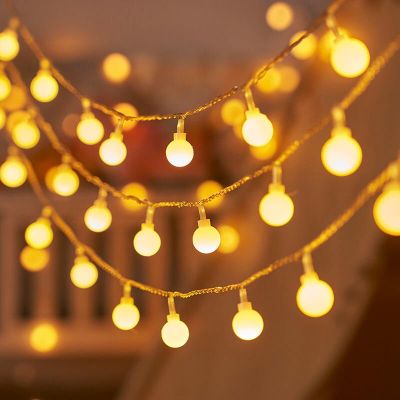 LED String Lights Mini Ball Fairy Garland Light Outdoor Ambient Lamp for Holiday Wedding Party Patio Decoration Lighting Strings Fairy Lights