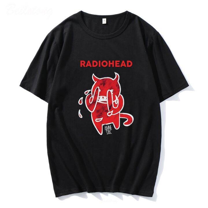 radiohead-t-shirt-cute-devil-cry-t-shirt-100-cotton-band-rock-funny-mzik-albm-print-loose-albm-mzik-tee-100-cotton