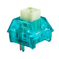 （Miss qis keycap）Kailh Zomer Doos V2 Schakelaar Rgb Clicky 55G Schakelaars Pc Cover Pom Stem Voor Mechanische Toetsenbord Mx Stem 5pin