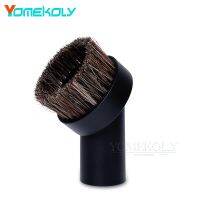 2023 NEW 1PC Vacuum Cleaner Brush Head Suction Nozzle Horsehair Replacement Round Dusting Brush 32mm Keyboard Gap Vacuum Cleaner Parts