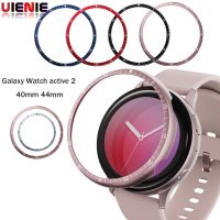 yivdje Bezel Ring Stainless Steel Cover For Samsung Galaxy Watch active 2 40mm 44mm Protection Metal Case Frame Speed Protector Shell