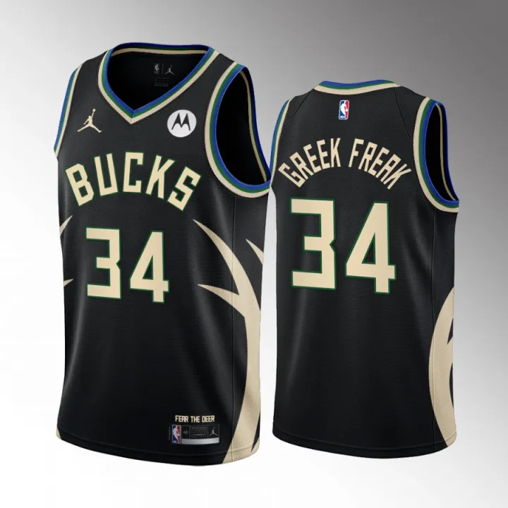 Milwaukee Bucks Jordan Statement Edition Swingman Jersey - Black - Giannis  Antetokounmpo - Unisex