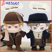 HESUOI 1pc/1 Set หลากหลายรูปแบบ ชุดเสื้อผ้ากางเกง สวมใส่สบายๆ แฟชั่นสำหรับผู้หญิง ชุดตุ๊กตาโดยรวม ที่มีคุณภาพสูง แจ็คเก็ตสวมใส่สบายๆ สำหรับ ตุ๊กตา20ซม./1./ตุ๊กตา12ตัว ตุ๊กตาผ้าฝ้าย20ซม.