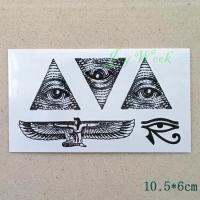 【YF】 Waterproof Temporary Tattoo sticker ancient greece all seeing eye of God totem tatto stickers flash tatoo fake tattoos