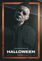 ❄▨๑ สไตล์เพิ่มเติมเลือกฮาโลวีน Michael Myers ภาพยนตร์สยองขวัญคลาสสิกฟิล์มพิมพ์ผ้าไหมโปสเตอร์ Home Wall Decor 24x36inch