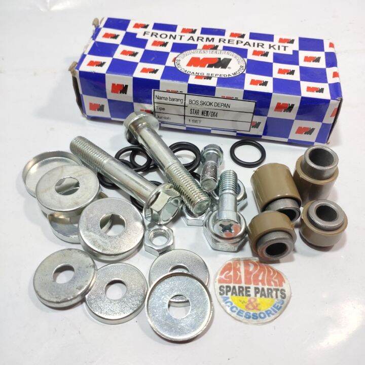 Repairkit shockbreaker Astrea Star New Bos shock depan set Lazada
